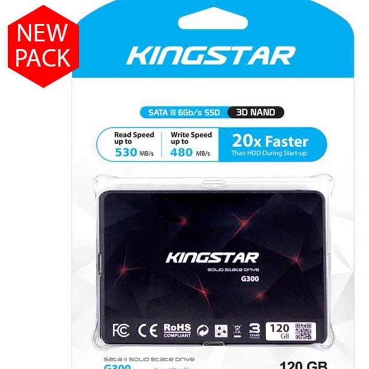 هارد SSD کینگ استار 240 گیگابایتی مدل KingStar SSD G300 Kingstar G300 SSD Drive 240GB